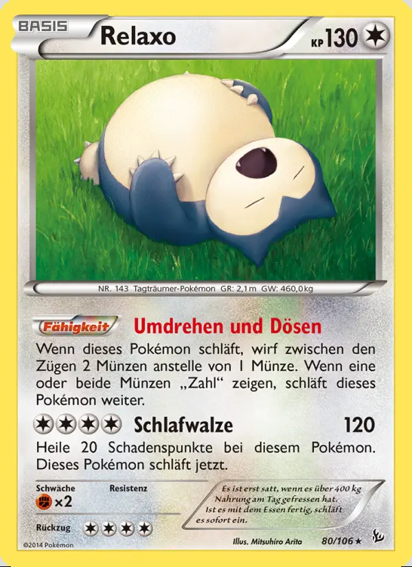 Image of the card Relaxo