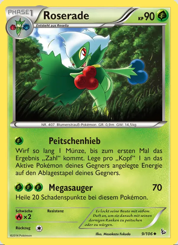 Image of the card Roserade