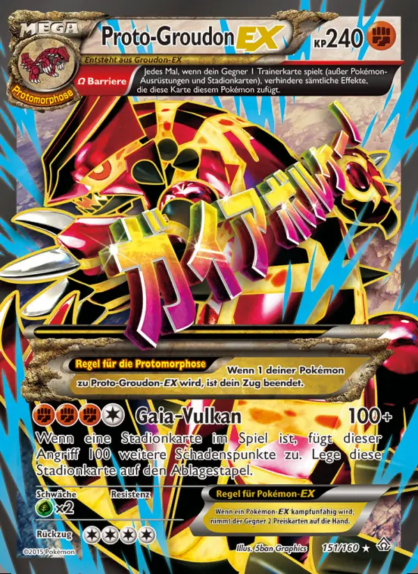 Image of the card Proto-Groudon EX