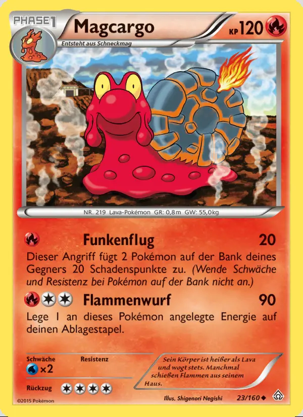 Image of the card Magcargo