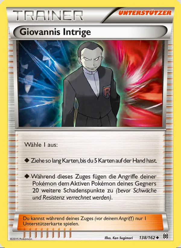 Image of the card Giovannis Intrige