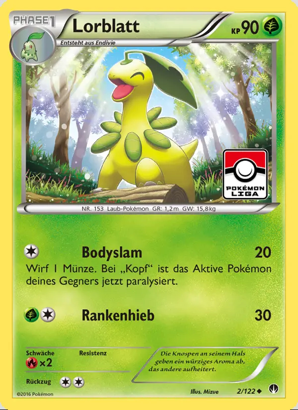 Image of the card Lorblatt