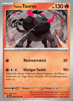 Image of the card Paldea-Tauros
